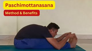 Paschimottanasana Your Ultimate Guide to Perfecting This Yoga Forward Bend [upl. by Hibbert]