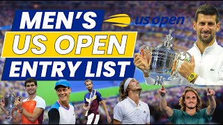 US Open  Mens Entry List [upl. by Negriv]