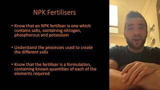 NPK Fertilisers  GCSE 91 AQA Chemistry Unit 410 [upl. by Enomar]