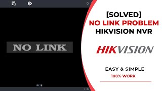 Hikvision No Link Problem  Network Unreachable Hikvision [upl. by Blakelee]