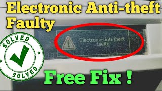 ELECTRONIC ANTITHEFT FAULTY SOLUTION  HOW TO FIX PEUGEOT ELECTRONIC ANTITHEFT FAULTY [upl. by Evante455]