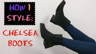 How I style CHELSEA BOOTS  LOOKBOOK  AforAlyce [upl. by Ahsak138]