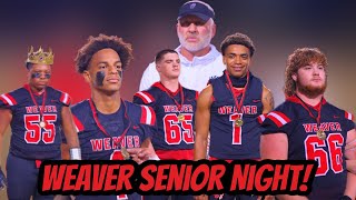 Weaver Senior Night 2024 [upl. by Okier]