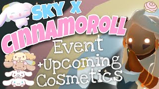 BETA Cinnamoroll Event All Upcoming Cosmetics  Popup Cafe 🌈 ☕️  Sky Beta Updates nastymold [upl. by Ajad]