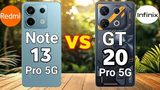 Xiaomi Redmi Note 13 Pro vs Infinix GT 20 Pro Specs ⚡ Which is Best [upl. by Britteny845]