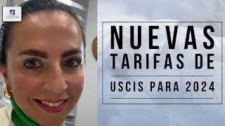 Noticias Nuevas Tarifas de USCIS para 2024 ¿Cuánto tarda el permiso de trabajo por visa juvenil [upl. by Kan]