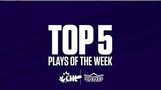 CHL Top 5 Plays  Week 2 [upl. by Aicerg261]