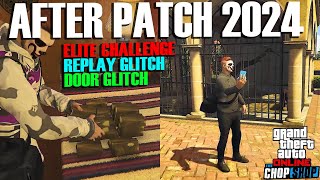 After Patch 2024 Replay Glitch Door Glitch Elite Challenge in Cayo Perico Heist GTA Online [upl. by Chu977]