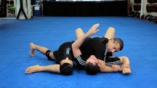 How to Do an Americana from Scarf Hold  MMA Submissions [upl. by Smaoht156]