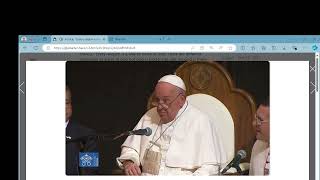 Apostate Bergoglio publicly repudiates Christ and the Catholic Church [upl. by New]