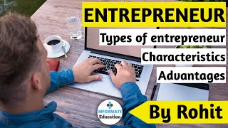 What is Entrepreneur  types of entrepreneur [upl. by Ynnot]