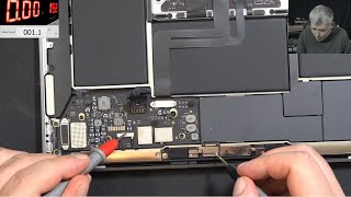 MacBook Air M1 A2337  stuck in 5v 20mA definitely a fault YOU can fix [upl. by Enimassej]