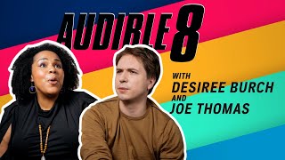 Desiree Burch and Joe Thomas take on the Audible 8 [upl. by Yodlem446]