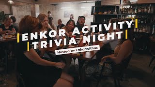 Activity Enkor Crazy Trivia Night [upl. by Anhej984]