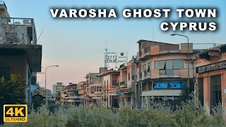 Varosha Ghost Town Famagusta Cyprus Complete Walking Tour 2022  4K with captions [upl. by Aennaej]