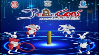 LIVE  ABU  Robocon 2023 National Contest  AsiaPacific Robot Contest New Delhi  17th June 2023 [upl. by Mehalick]