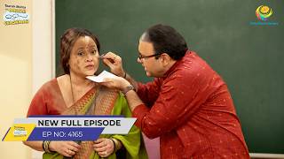 FULL EPISODE 4165 Ye Kya Kar Diya Bhide Ne  Taarak Mehta Ka Ooltah Chashmah [upl. by Eillor]