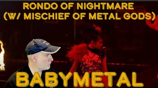 Babymetal  Rondo of Nightmare w Mischief of Metal Gods  Margarita Kid Reacts [upl. by Rednaeel]