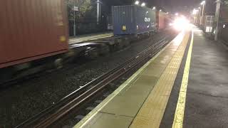 70014 working 4O02 Lawley Street FLT to Southampton MCT freightliner freighttrain class70 [upl. by Balbur608]