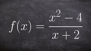 Learn to identify if the discontinuity is a hole or asymptote [upl. by Packton519]