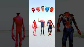 Purple alien spiderman me correct head matching moye moye tranding song 😂😂 [upl. by Auqinal]