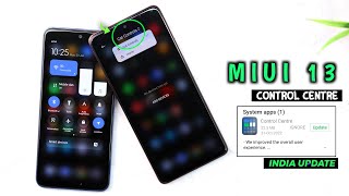 New MIUI 13 Control Centre Update New Quick Access Feature [upl. by Hugibert]