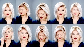 HOW TO 10 Ways To Part Your Hair  Milabu [upl. by Adamik589]