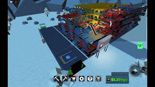 Roblox Factory Simulator Tier 9 Best Layout Clear Factory Plot Slot amp Sell All Drop [upl. by Boyse]