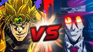 DIO vs Alucard BATTLE Only  Hellsing VS JoJos Bizarre Adventure [upl. by Iat]