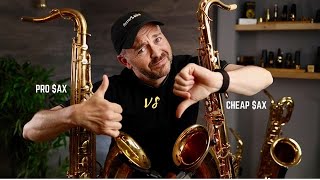 Cheap Tenor Sax on Amazon 420 vs Pro Sax 4600 [upl. by Austen503]