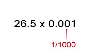 Place Value Multiplying and Dividing by 01 001 [upl. by Roselle]