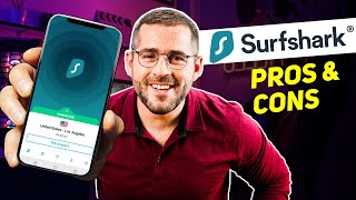 Surfshark Review 2024 Pros Cons and Everything You Need to Know [upl. by Gaillard]