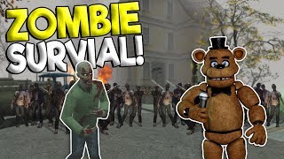 ZOMBIE APOCALYPSE TOWN SURVIVAL amp ESCAPE  Garrys Mod Sandbox Gameplay  Gmod Zombie Survival [upl. by Rees]