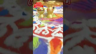 Quick and easy festive DIY artandcraftshorts homedecor reuse diya craft festivevibes rangoli [upl. by Lisha]