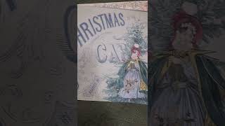 junkjournaling ChristmasJournal Christmasdigitals readersdigestjournal workinprogress [upl. by Stahl946]