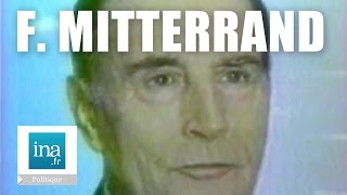 François Mitterrand une vie en politique  Archive INA [upl. by Divan957]