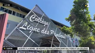 Nouvelle série dalertes à la bombe ce mardi Le collège de la Ligne des Bambous concerné [upl. by Annie]