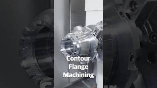 HighAccuracy Contour Flange Machining [upl. by Mcgaw]