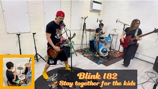 Lemon Trio  Blink 182 Stay together for the kids Family band COVER [upl. by Solakcin]