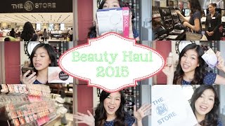 Beauty Haul Philippines Janina Vela First Video [upl. by Yebot]