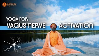 Yoga for Vagus Nerve Activation  Breathing Exercise for Vagus Nerve  Yogrishi Vishvketu [upl. by Lejeune]