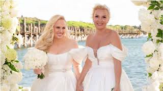 Inside Rebel Wilson and Ramona Agrumas Stunning Seaside Wedding in Sardinia All the Details [upl. by Lahcear]