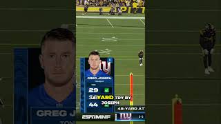 Purdue Rookie Shines 48Yard Kick Wins the Night [upl. by Anerom72]