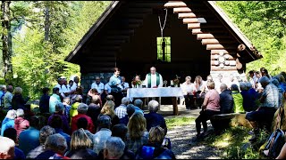 Alpgottesdienste ziehen Massen an  so auch beim Seealpsee [upl. by Akemed123]