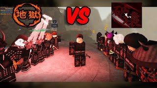 Hakai Clan VS Jigoku Clan in ZOぞ  FIRST PR Roblox ZOぞ [upl. by Nim]