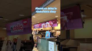 Tim hortons in calgary has no delay in display 😳🤯 calgary [upl. by Olivier900]