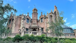 Haunted Mansion FULL RIDE  Magic Kingdom  Walt Disney World [upl. by Hoisch]