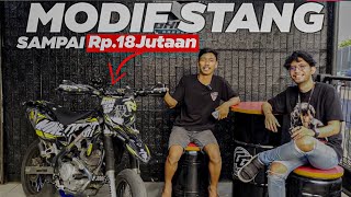 RIVIEW PRODUK YANG TERTEMPEL DI STANG YANG ABISIN UANG SAMPAI BERJUTA JUTA  KLX 230 [upl. by Alocin]