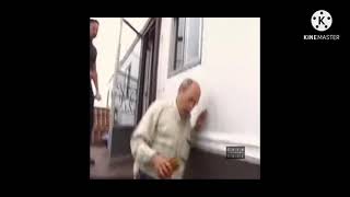 Jim lahey falling down the stairs earrape [upl. by Hubsher608]