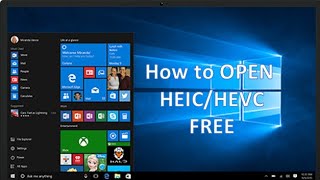 How to open HEIC amp HEVC in Windows 1011 for FREE legally [upl. by Yssim]